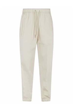 Pantaloni in cotone felpato beige chiaro YES LONDON | XP3240BEICHIARO